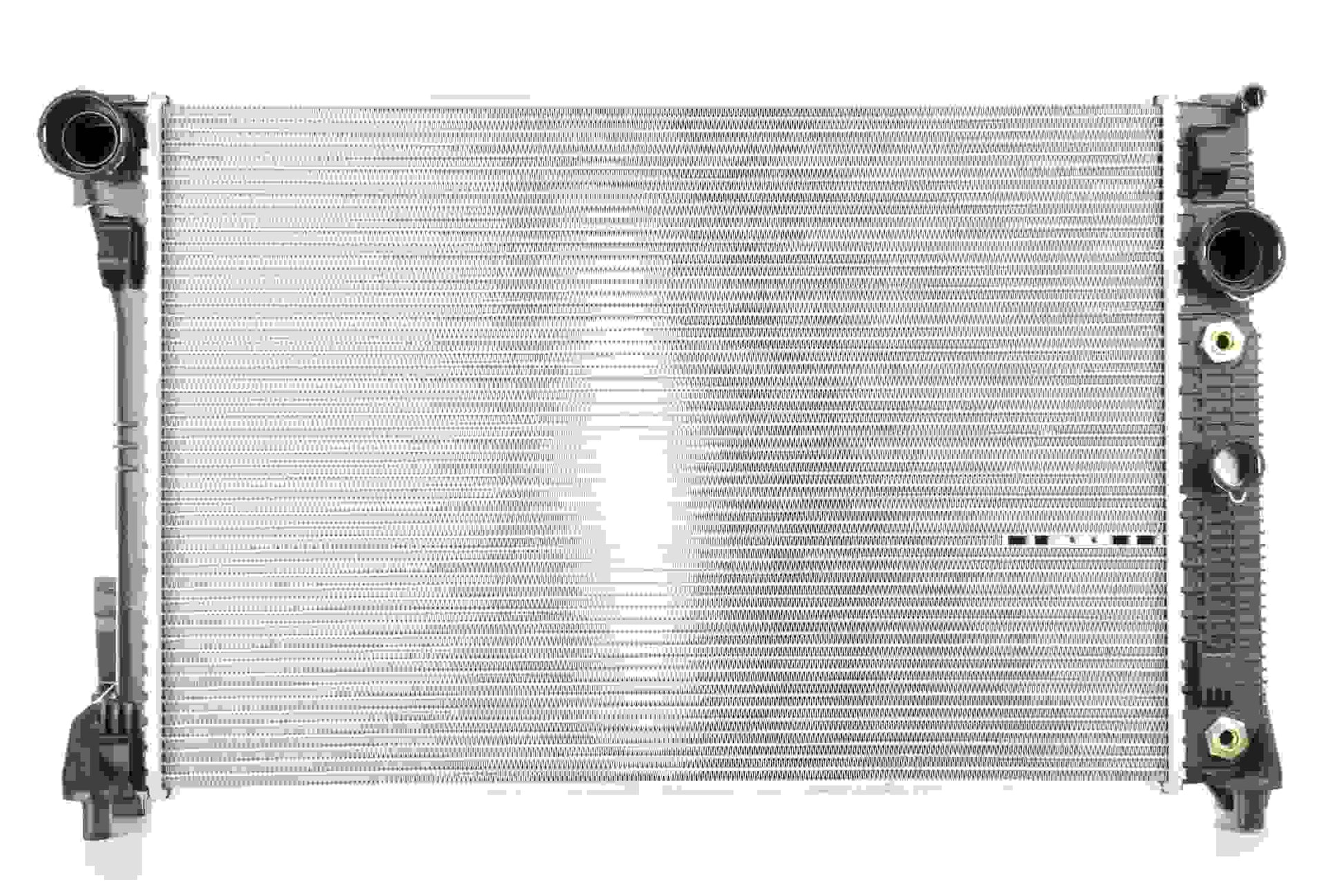 Angle View of Radiator NISSENS 67101