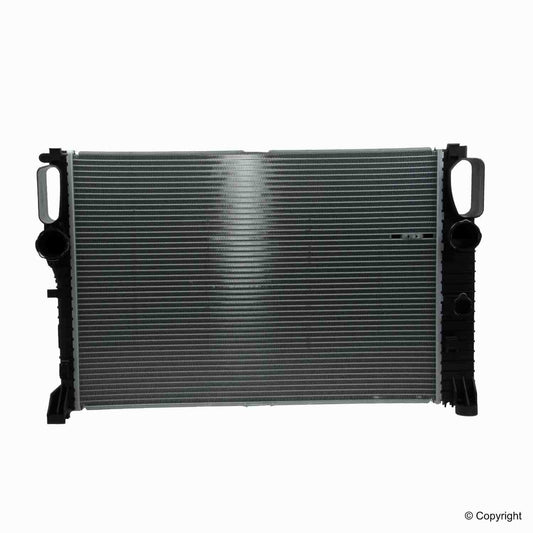 Top View of Radiator NISSENS 67105