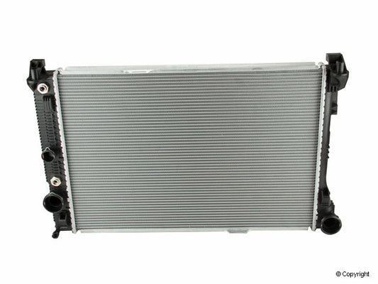 Top View of Radiator NISSENS 67162