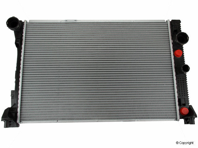 Top View of Radiator NISSENS 67168