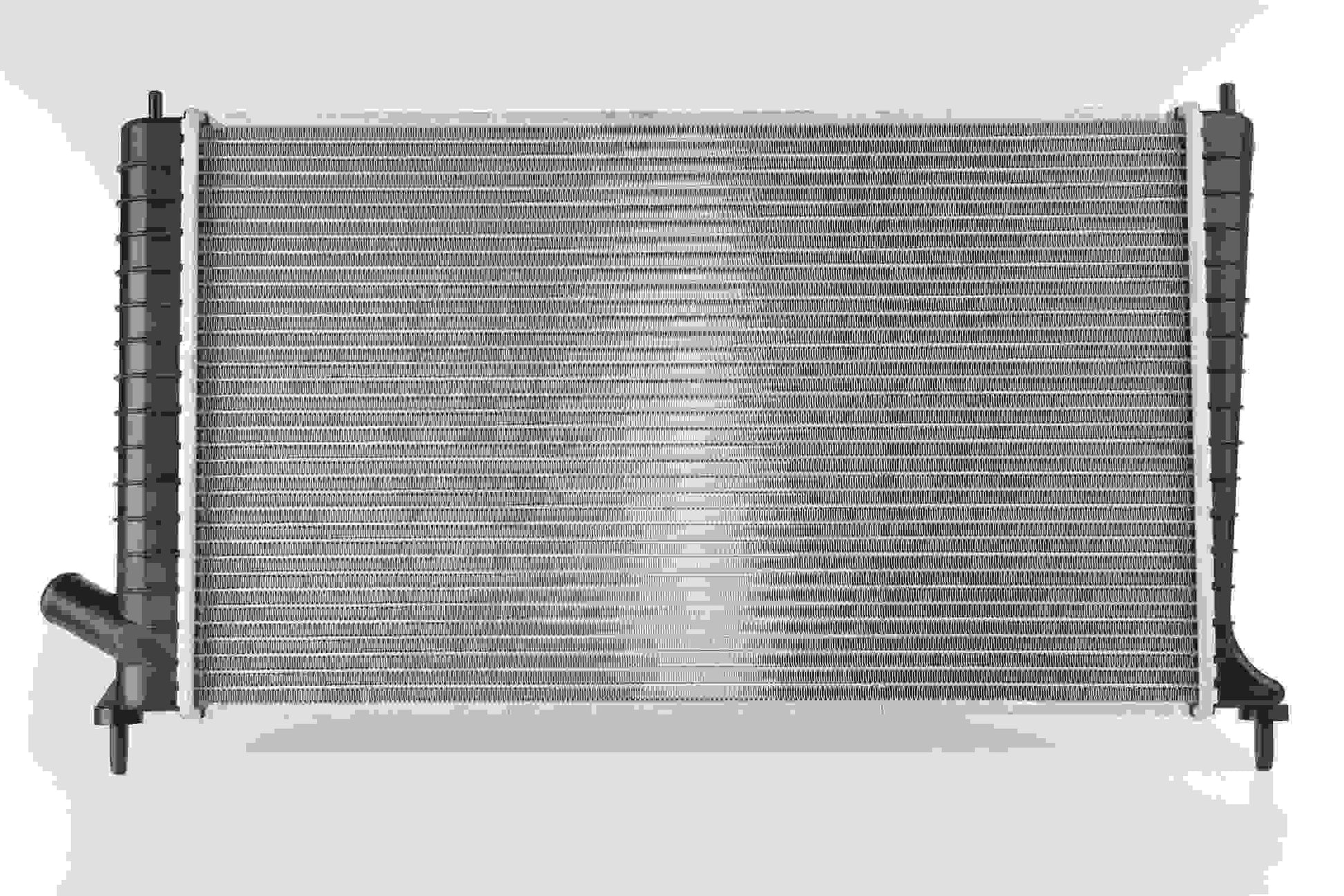 Front View of Radiator NISSENS 68001A