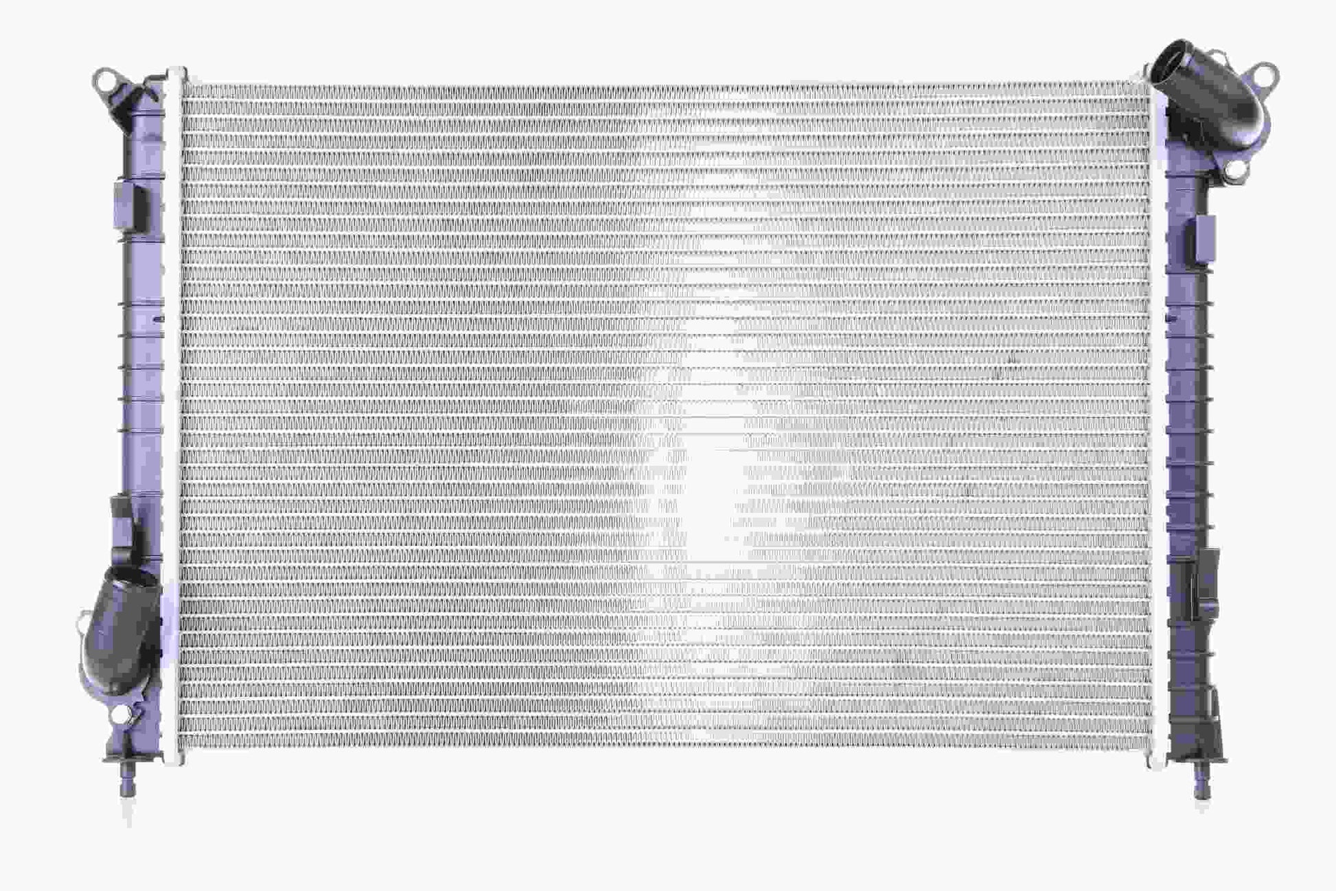 Angle View of Radiator NISSENS 69701A