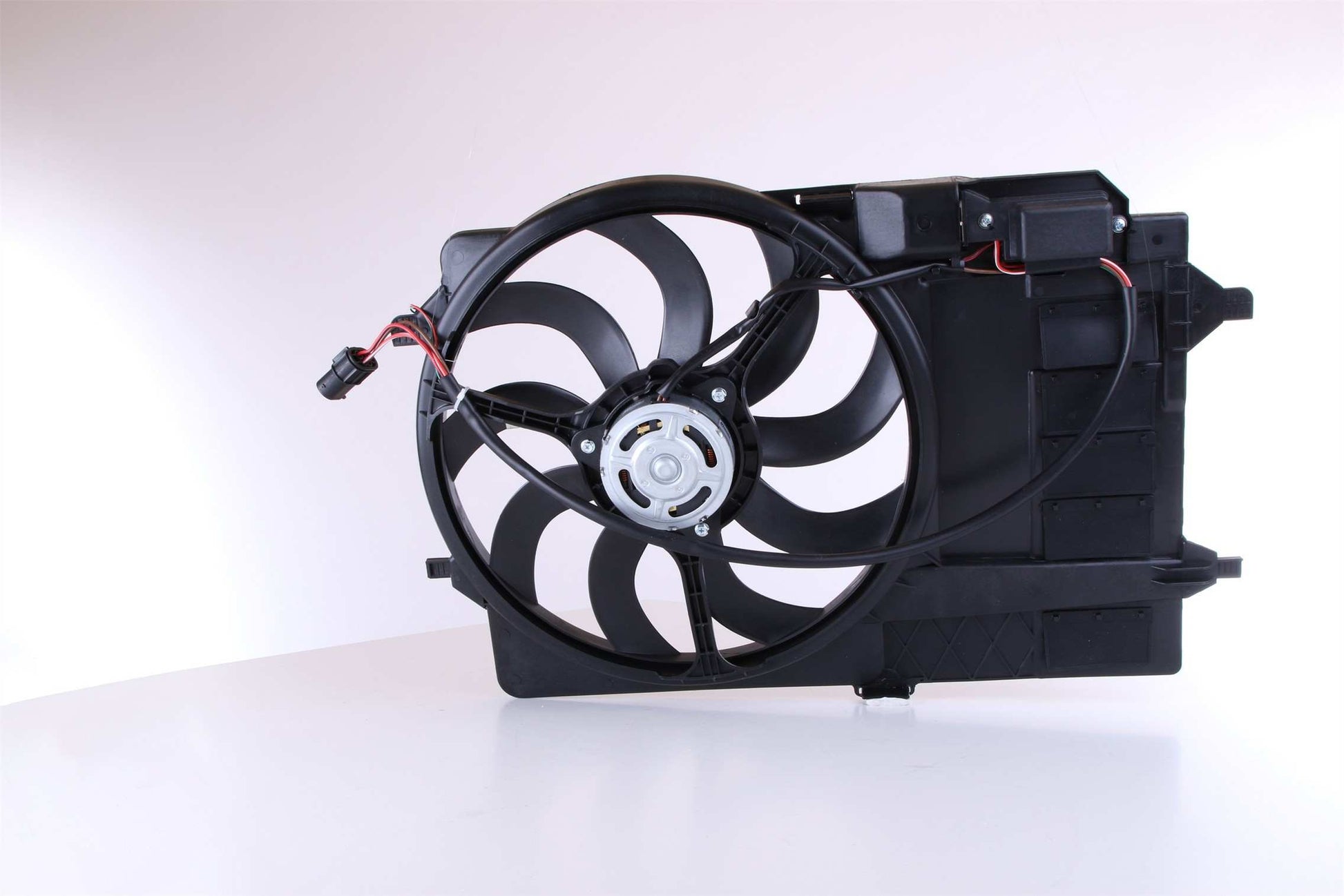 Angle View of Engine Cooling Fan Assembly NISSENS 85124