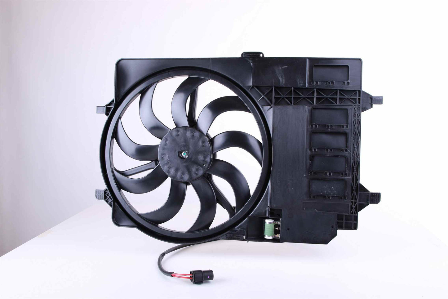 Front View of Engine Cooling Fan Assembly NISSENS 85125