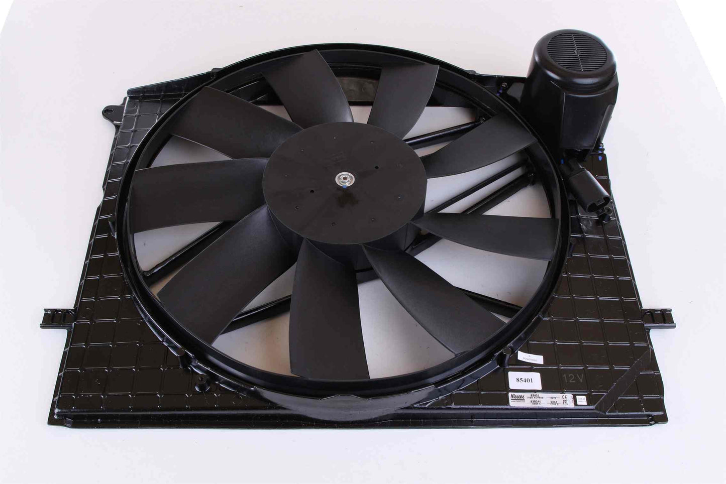 Front View of Engine Cooling Fan Assembly NISSENS 85401