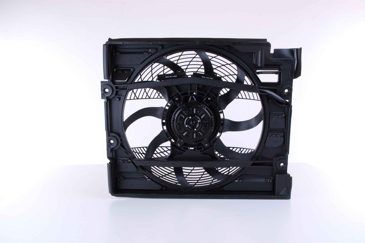 Left View of A/C Condenser Fan Assembly NISSENS 85421