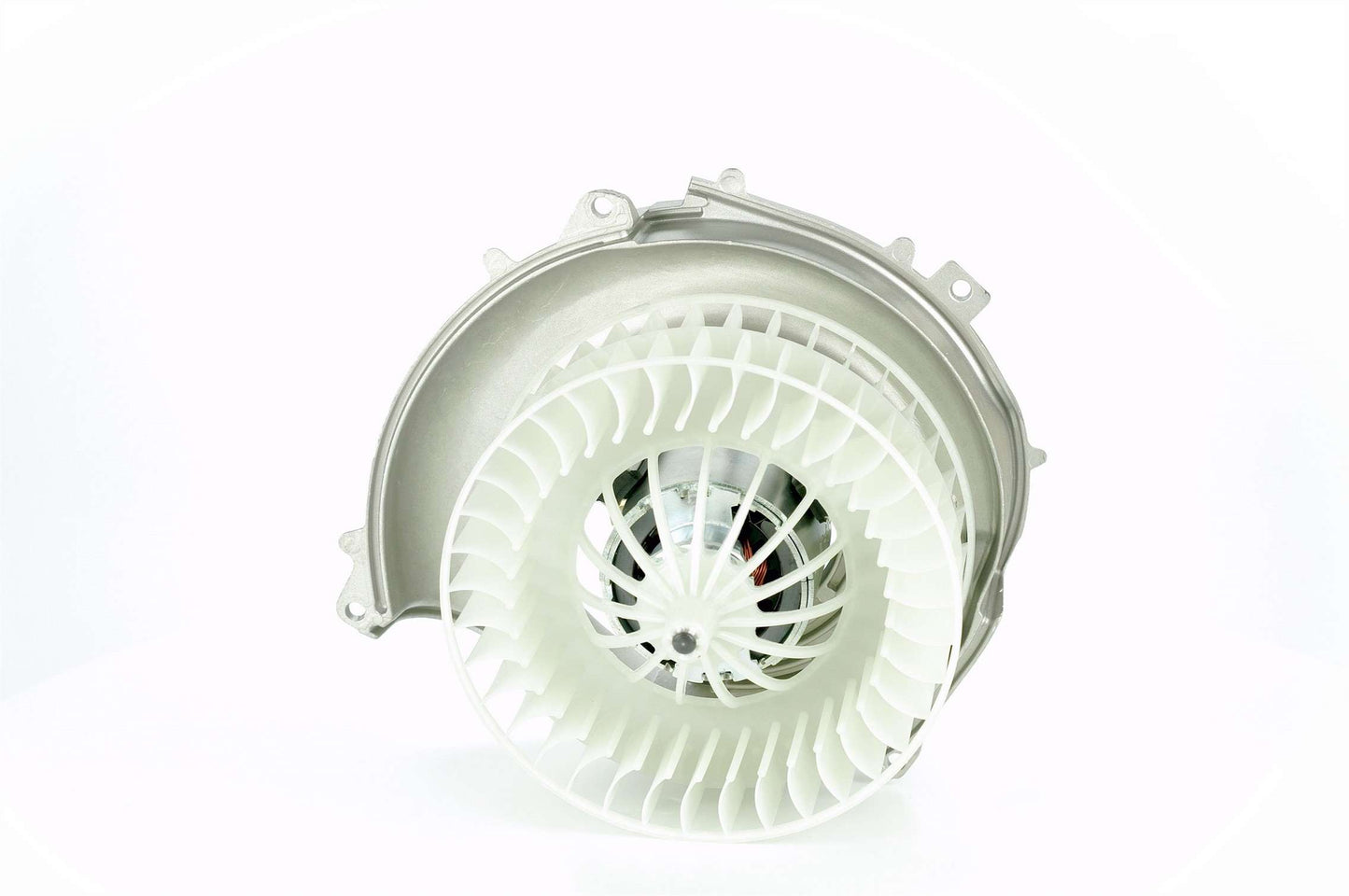 Angle View of Front HVAC Blower Motor NISSENS 87100