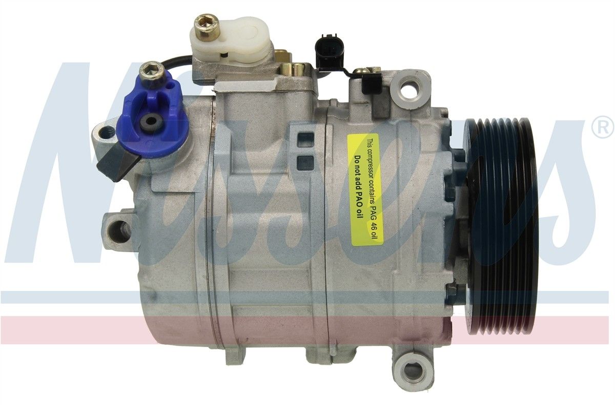 Right View of A/C Compressor NISSENS 890069