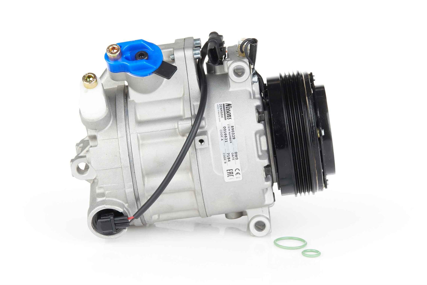 Angle View of A/C Compressor NISSENS 890329