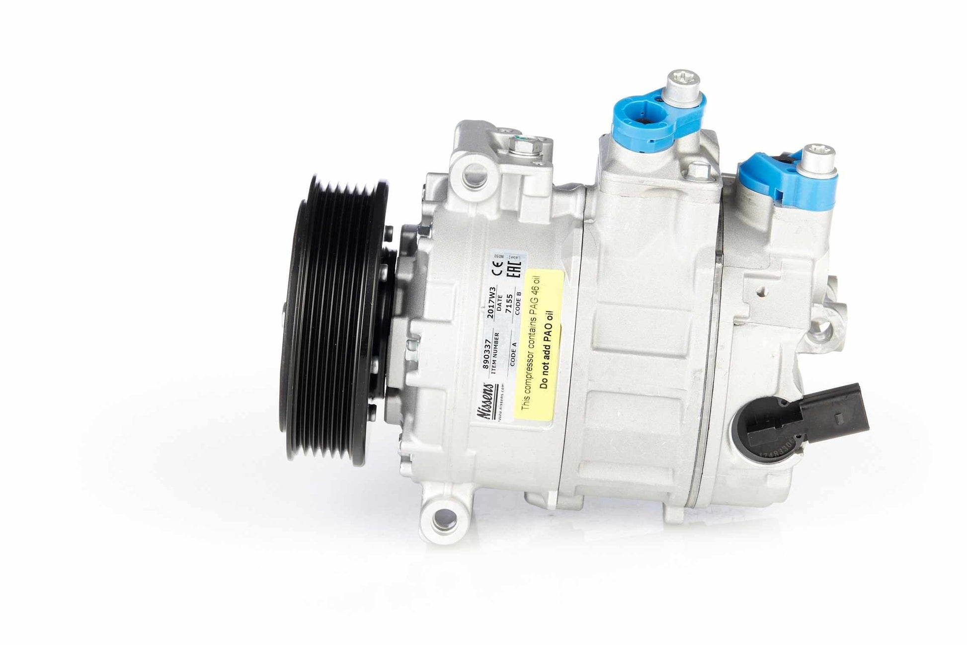 Left View of A/C Compressor NISSENS 890337