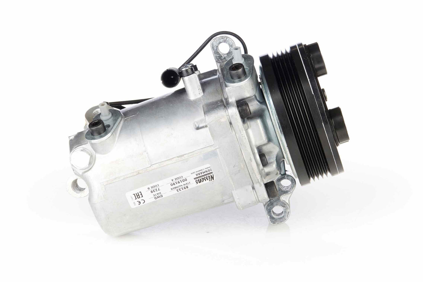 Angle View of A/C Compressor NISSENS 89133