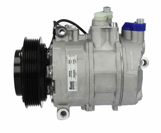 Angle View of A/C Compressor NISSENS 89208