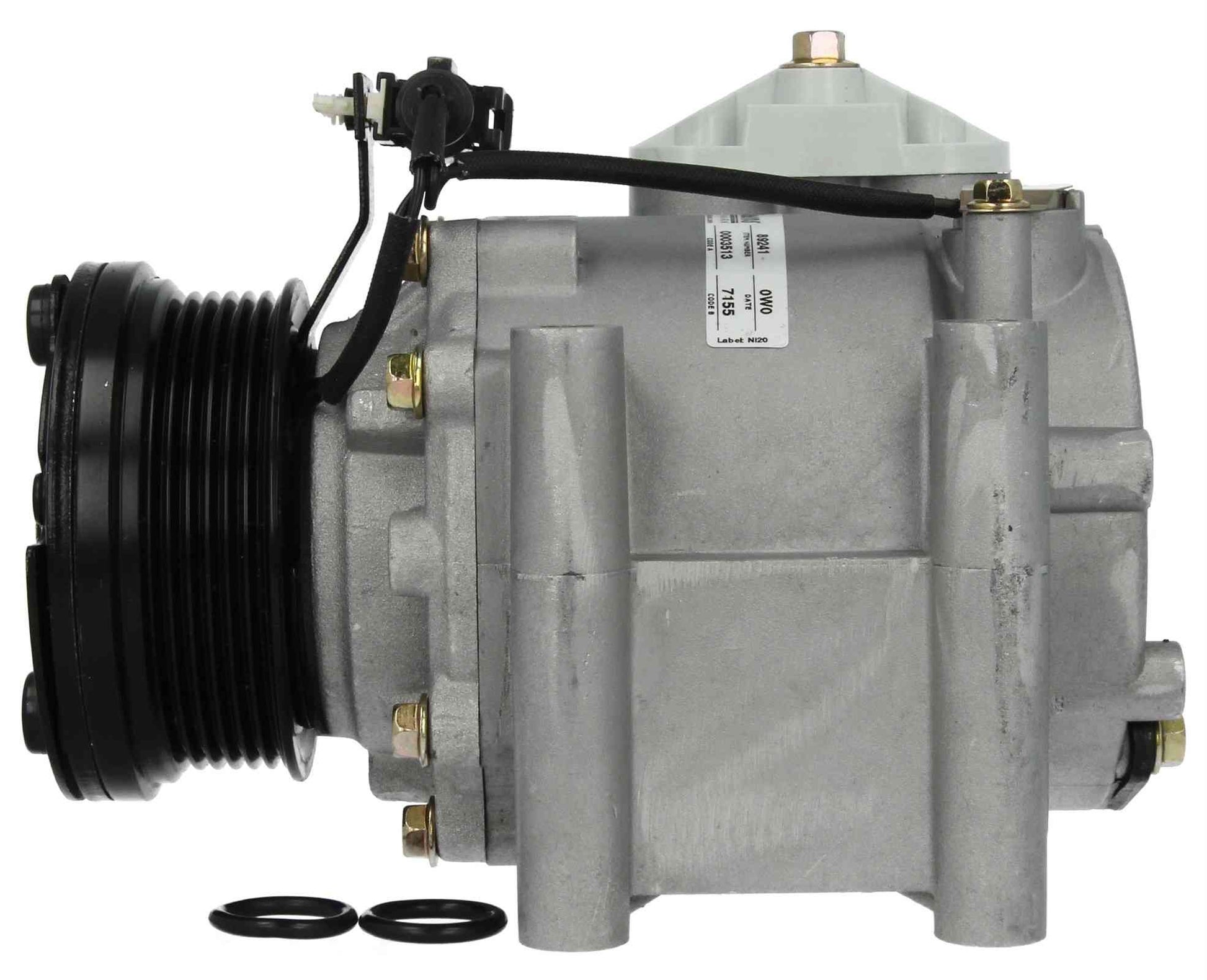 Angle View of A/C Compressor NISSENS 89241