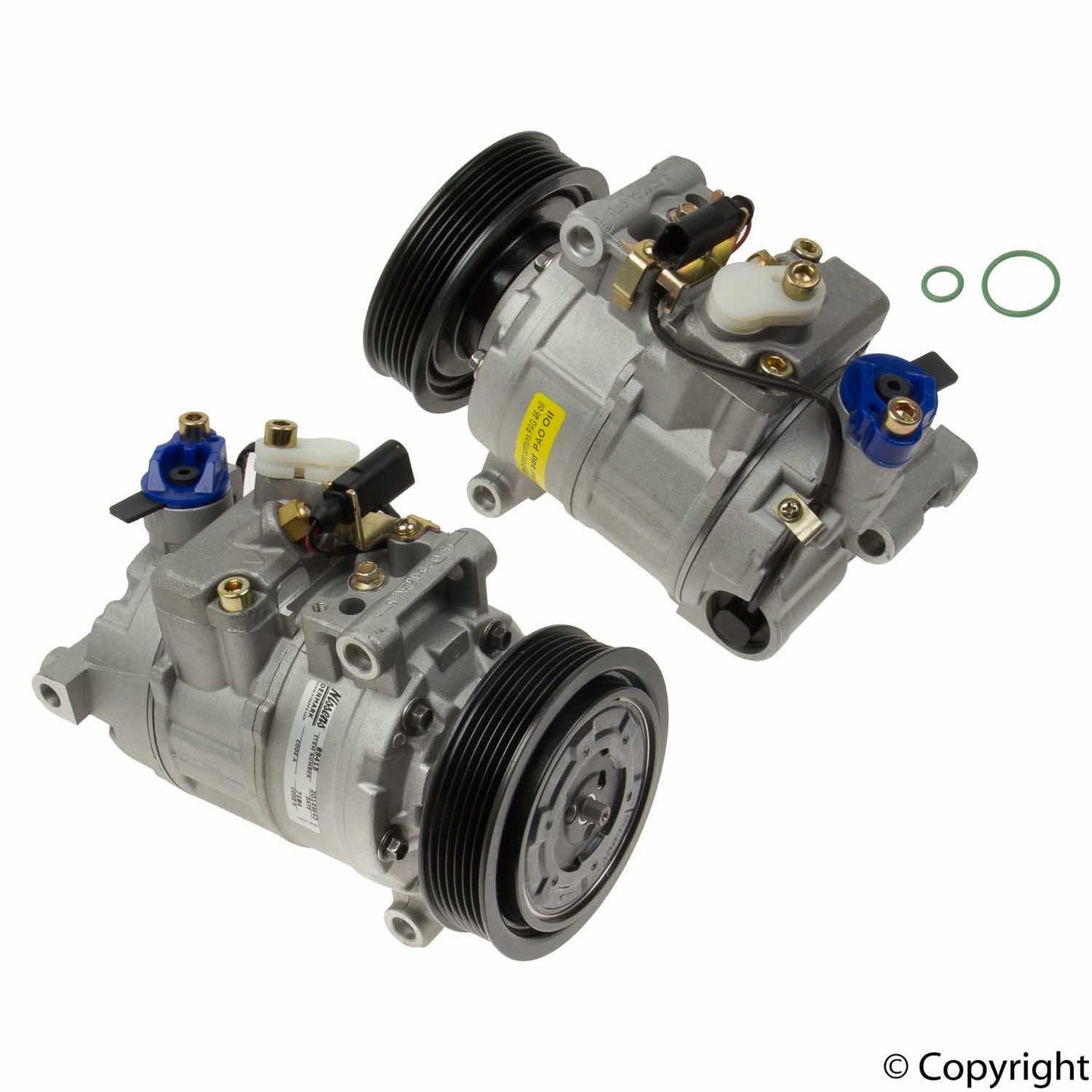 Top View of A/C Compressor NISSENS 89415