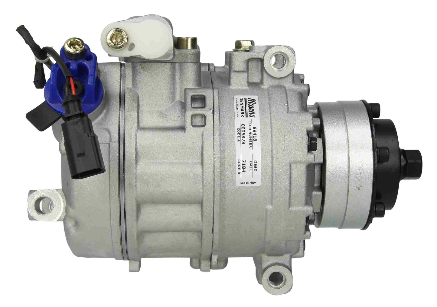 Back View of A/C Compressor NISSENS 89418