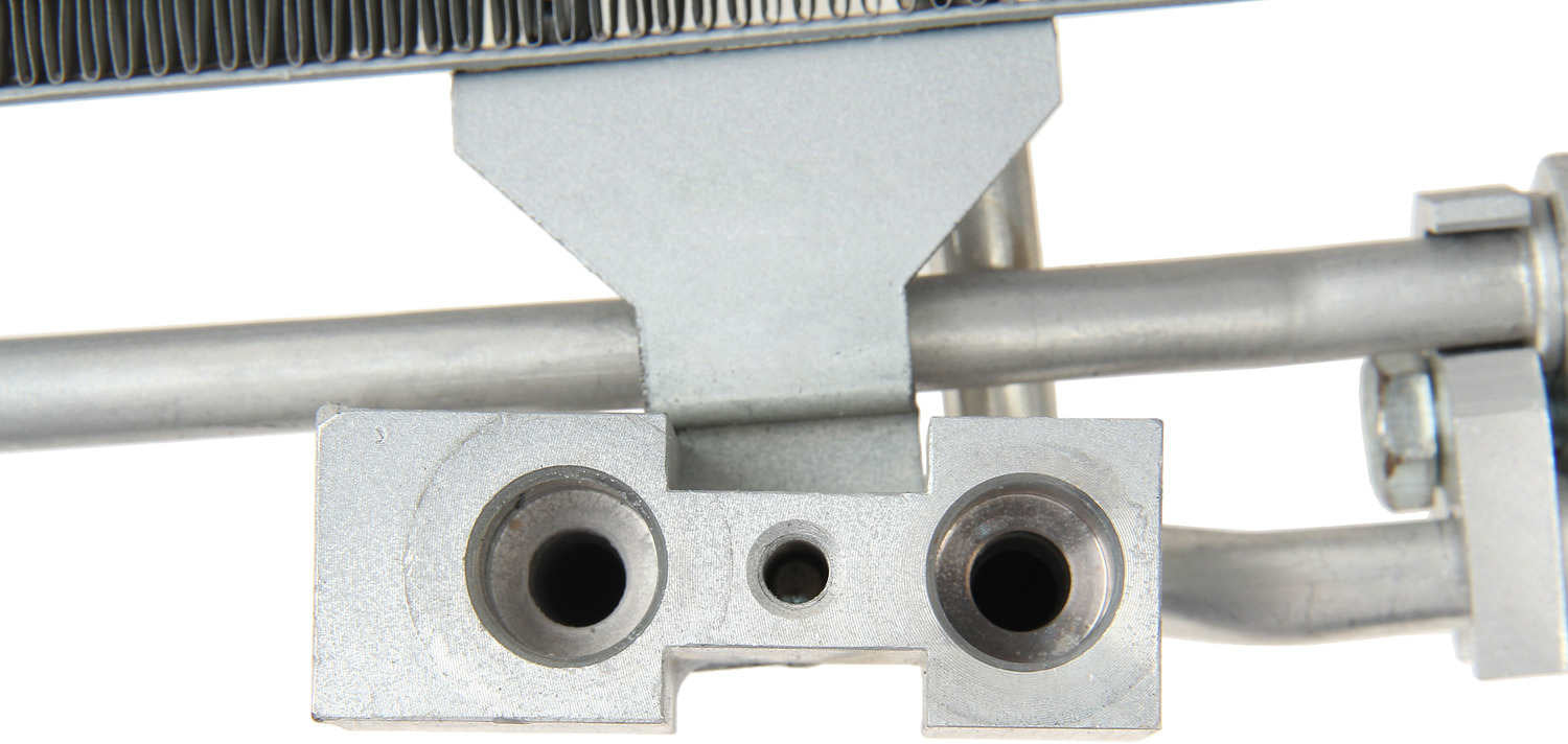 Connector View of A/C Condenser NISSENS 940100