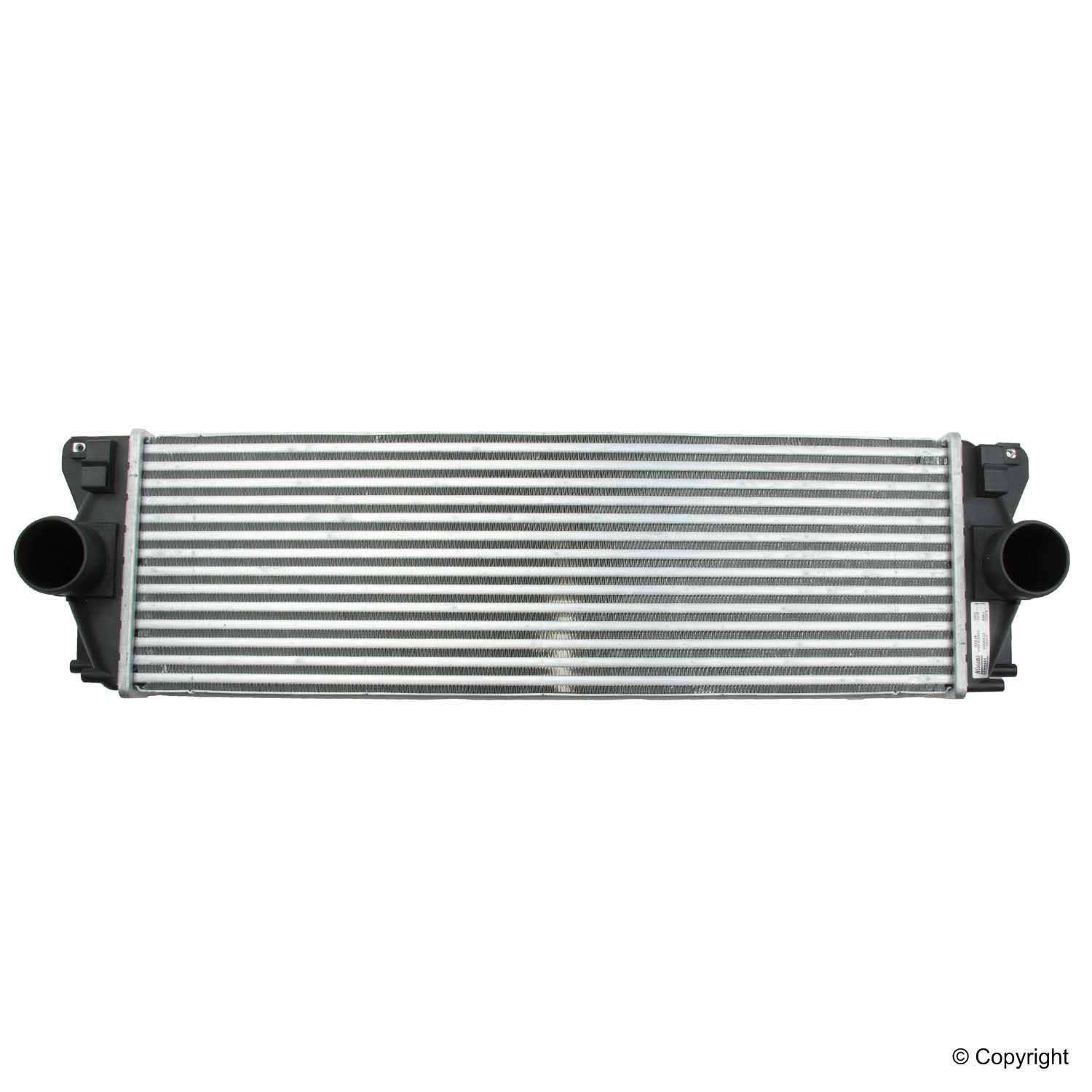 Top View of Front Intercooler NISSENS 96628