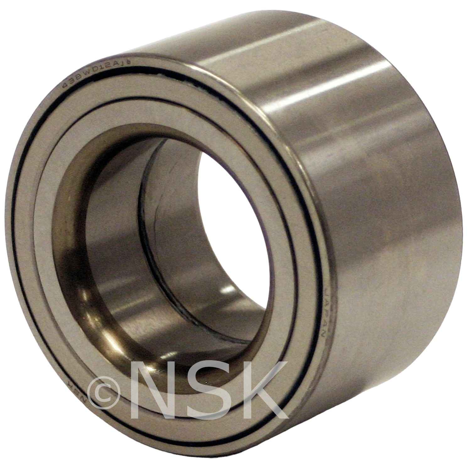 Front View of Front Wheel Bearing NSK 43BWD12