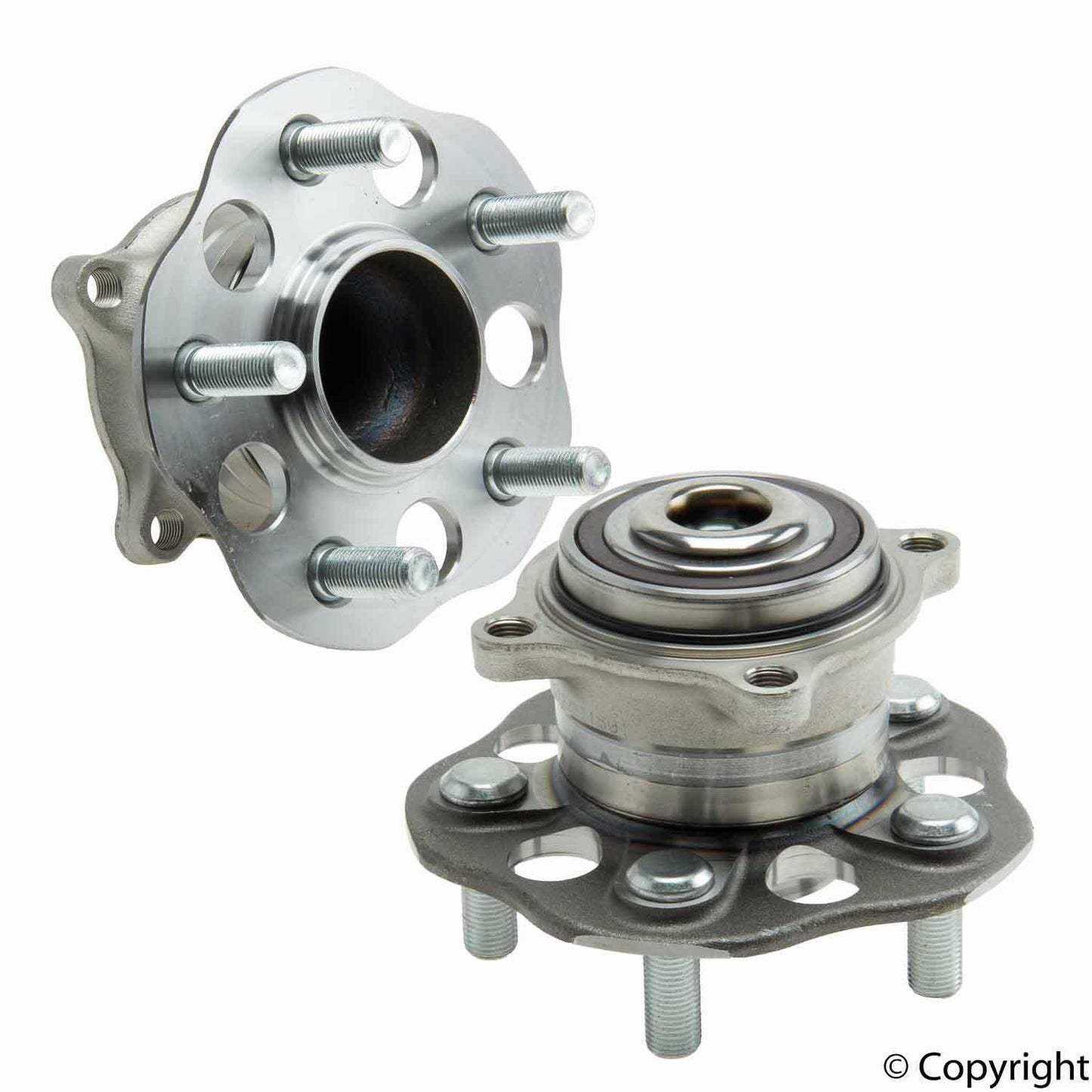 Front View of Rear Wheel Bearing and Hub Assembly NSK 64BWKH14