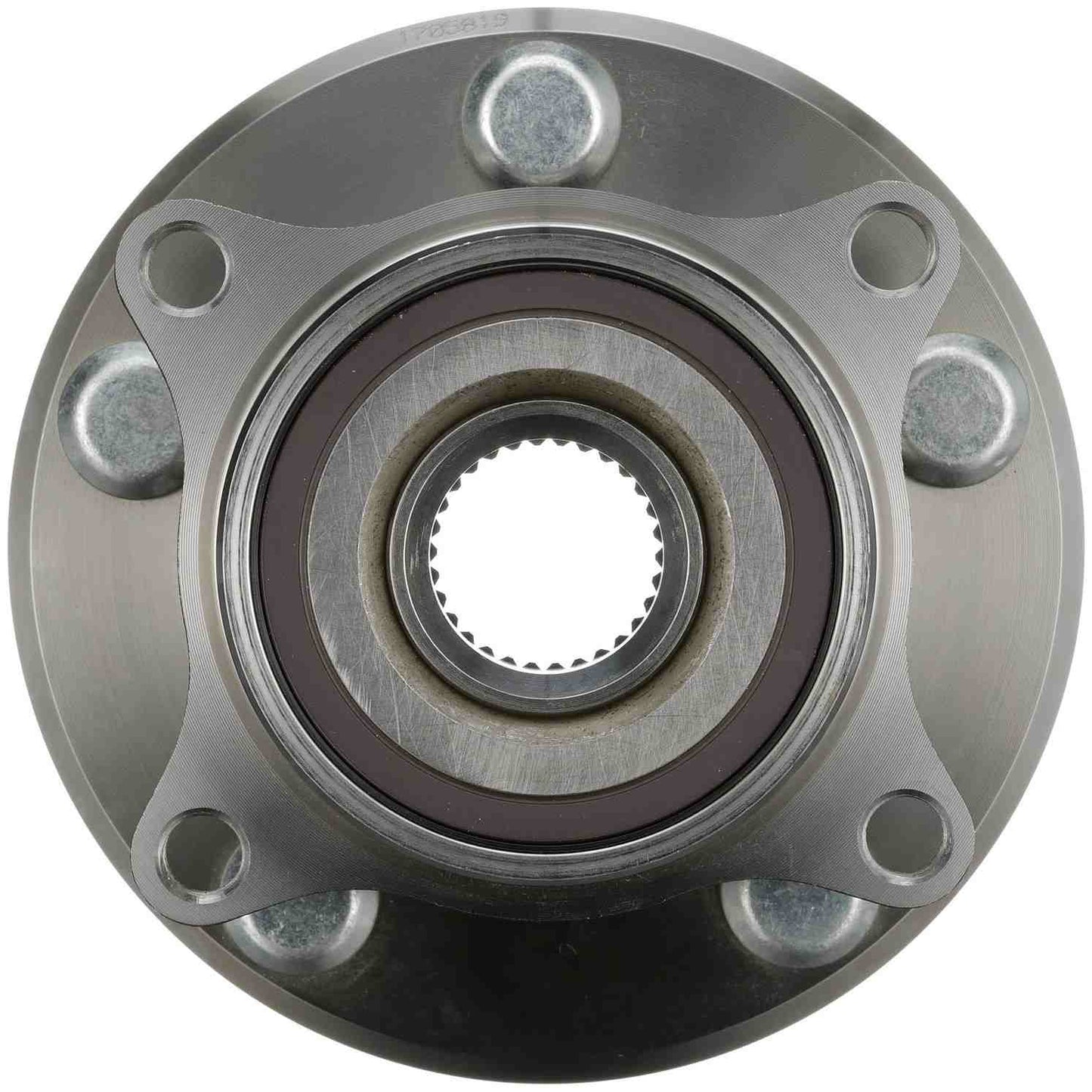 Top View of Front Wheel Bearing and Hub Assembly NSK 66BWKH25