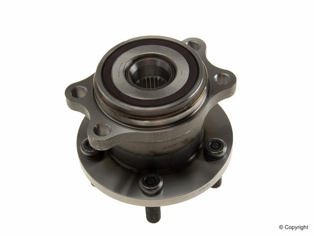 Top View of Wheel Bearing and Hub Assembly NSK ZA-55BWKH12