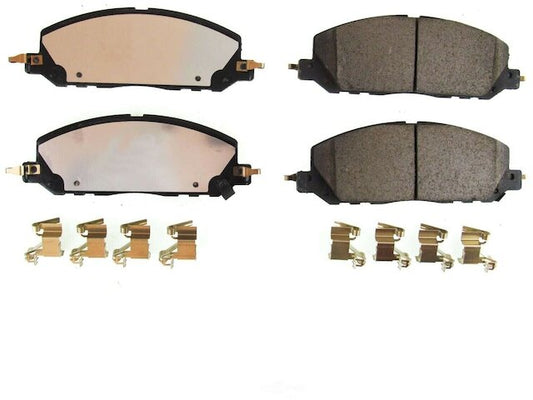 Front View of Front Disc Brake Pad Set PERFORMANCE 2229.20