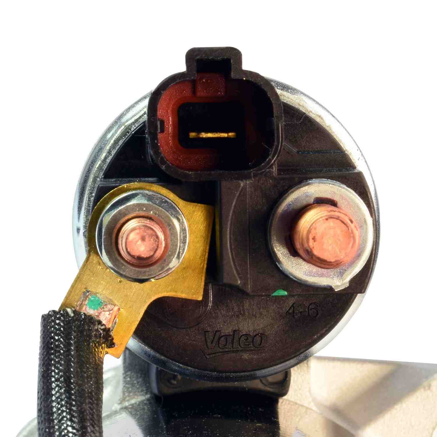 Connector View of Starter Motor MANDO 12A1365