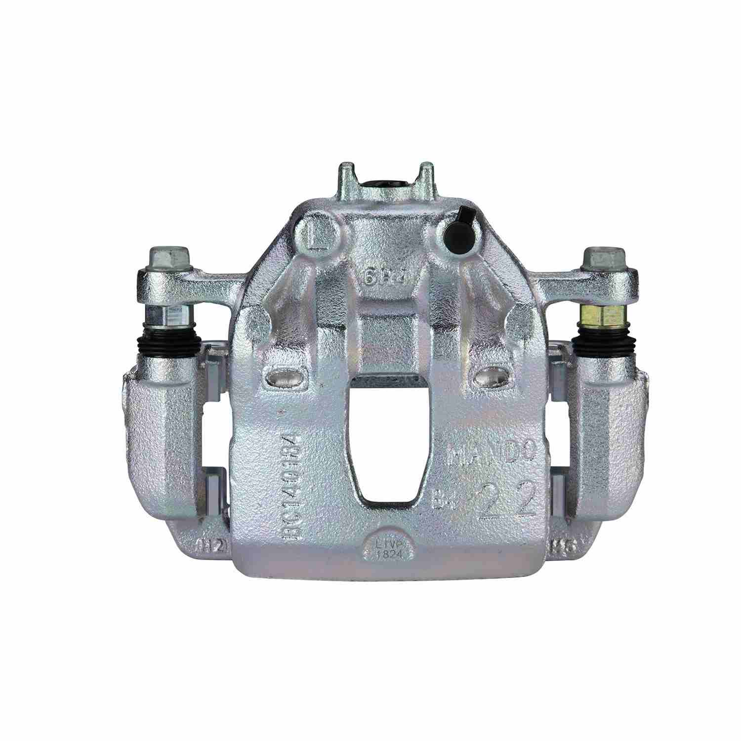 Bottom View of Front Left Disc Brake Caliper MANDO 16A5004