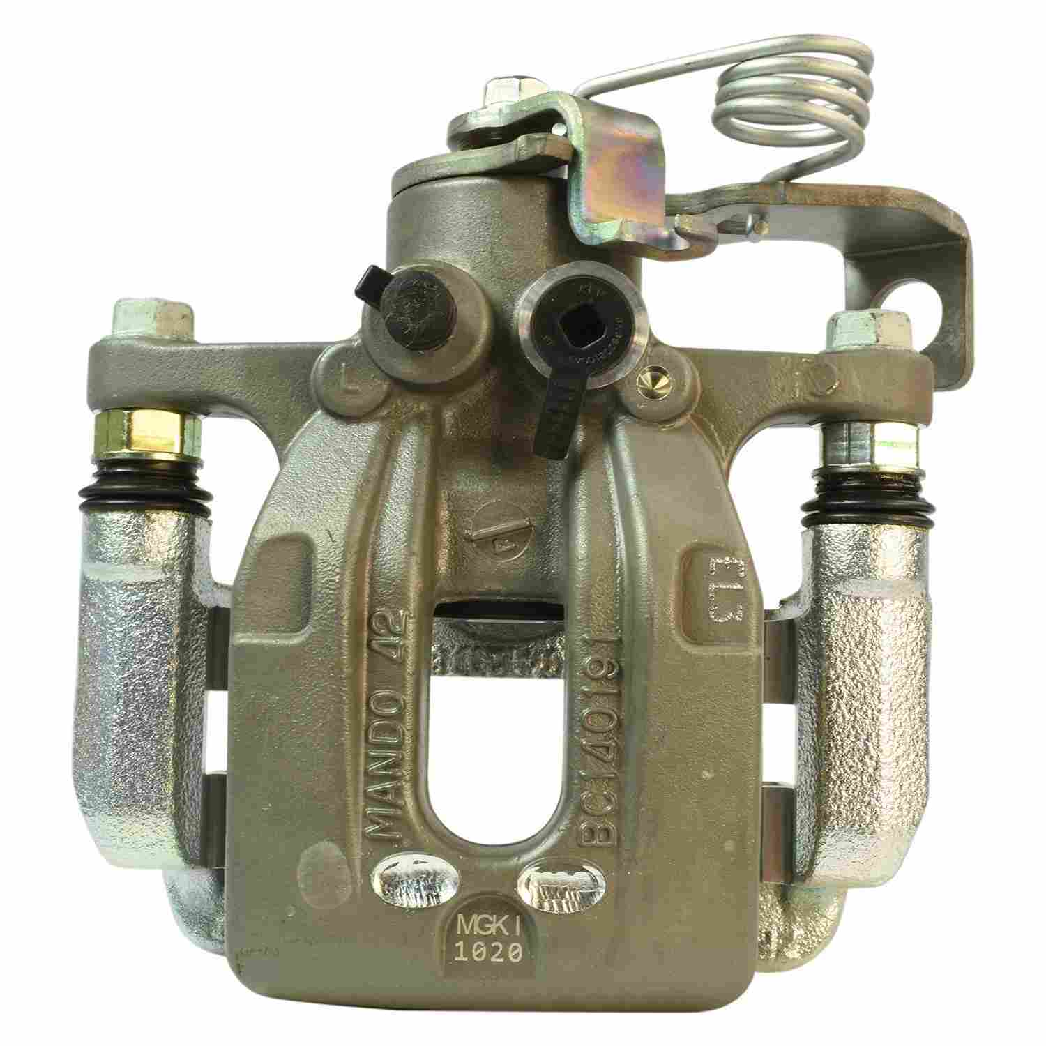 Bottom View of Rear Left Disc Brake Caliper MANDO 16A5045