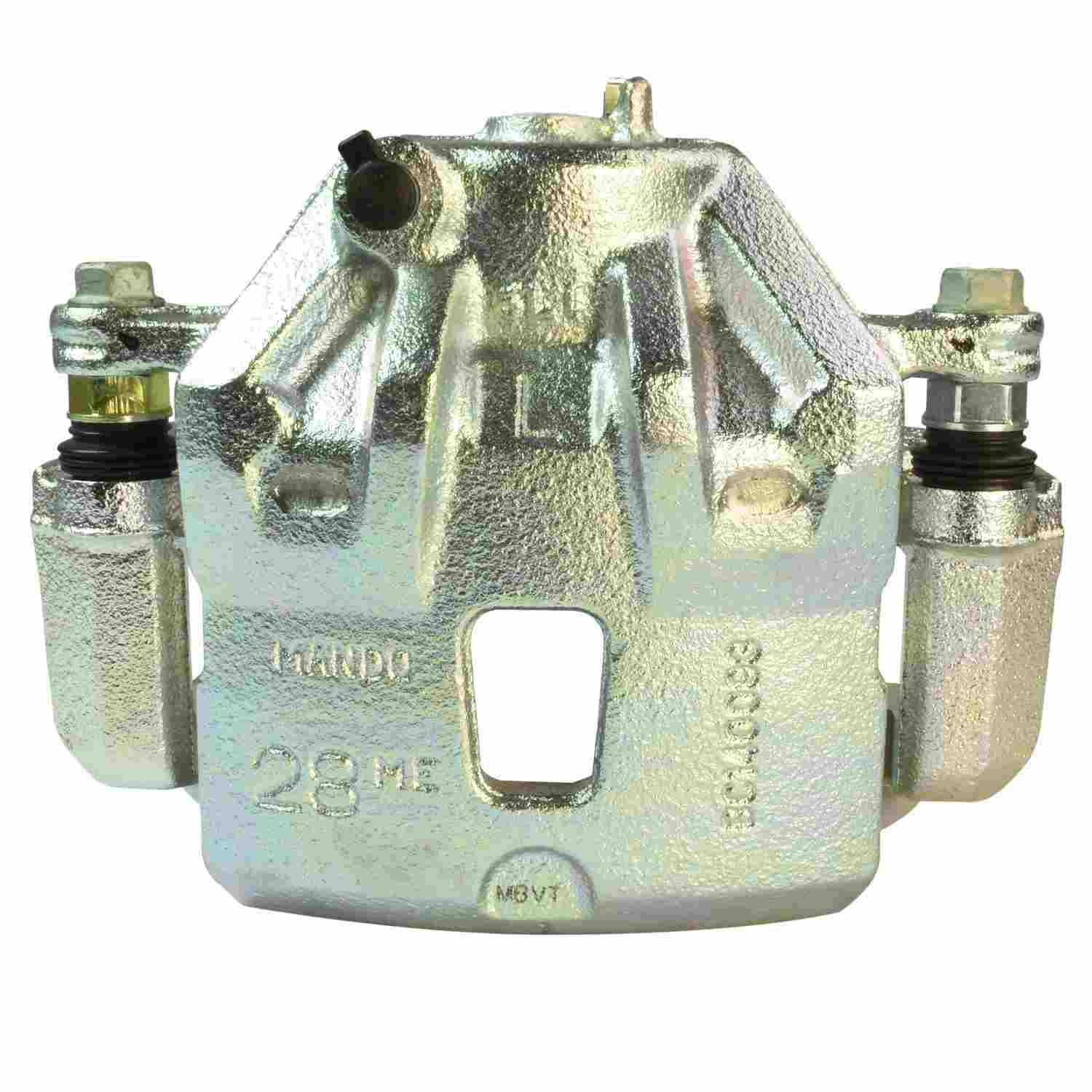 Bottom View of Front Left Disc Brake Caliper MANDO 16A5284