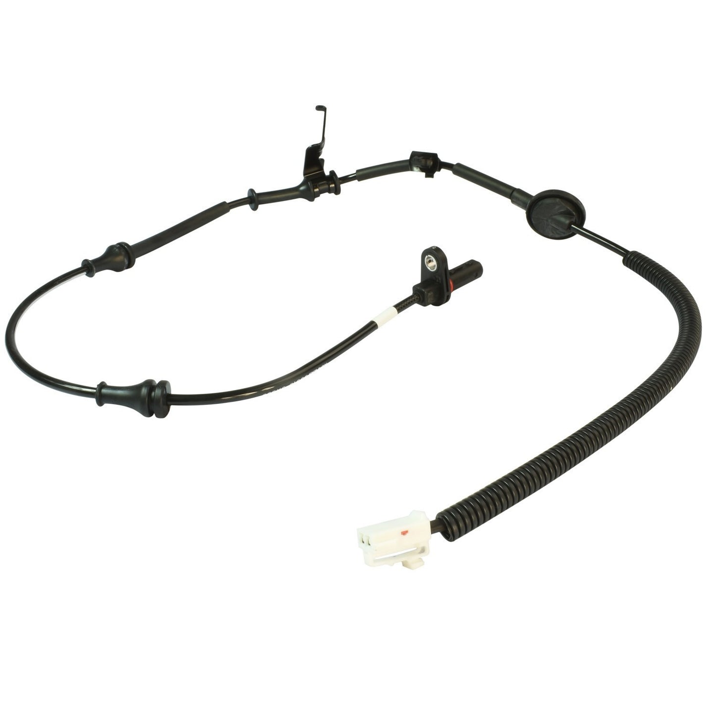 Front View of Rear Left ABS Wheel Speed Sensor MANDO 25A5034