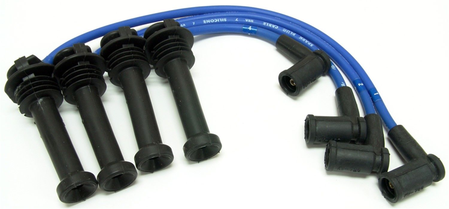 Front View of Spark Plug Wire Set NGK 52028