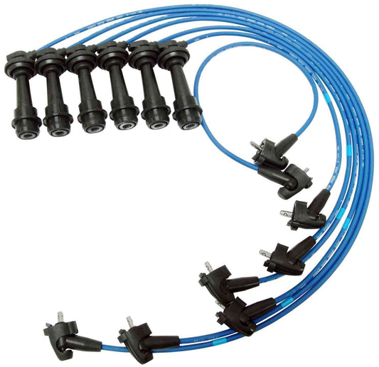 Front View of Spark Plug Wire Set NGK 6402