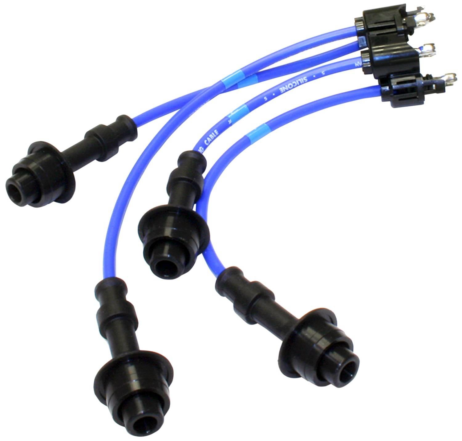 Front View of Spark Plug Wire Set NGK 6405