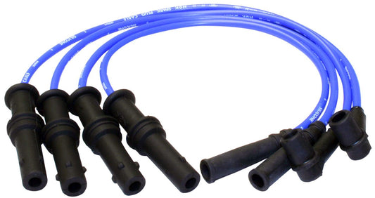 Front View of Spark Plug Wire Set NGK 7600