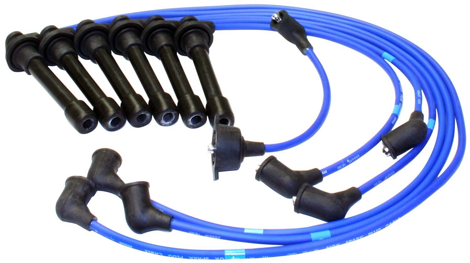 Front View of Spark Plug Wire Set NGK 8044