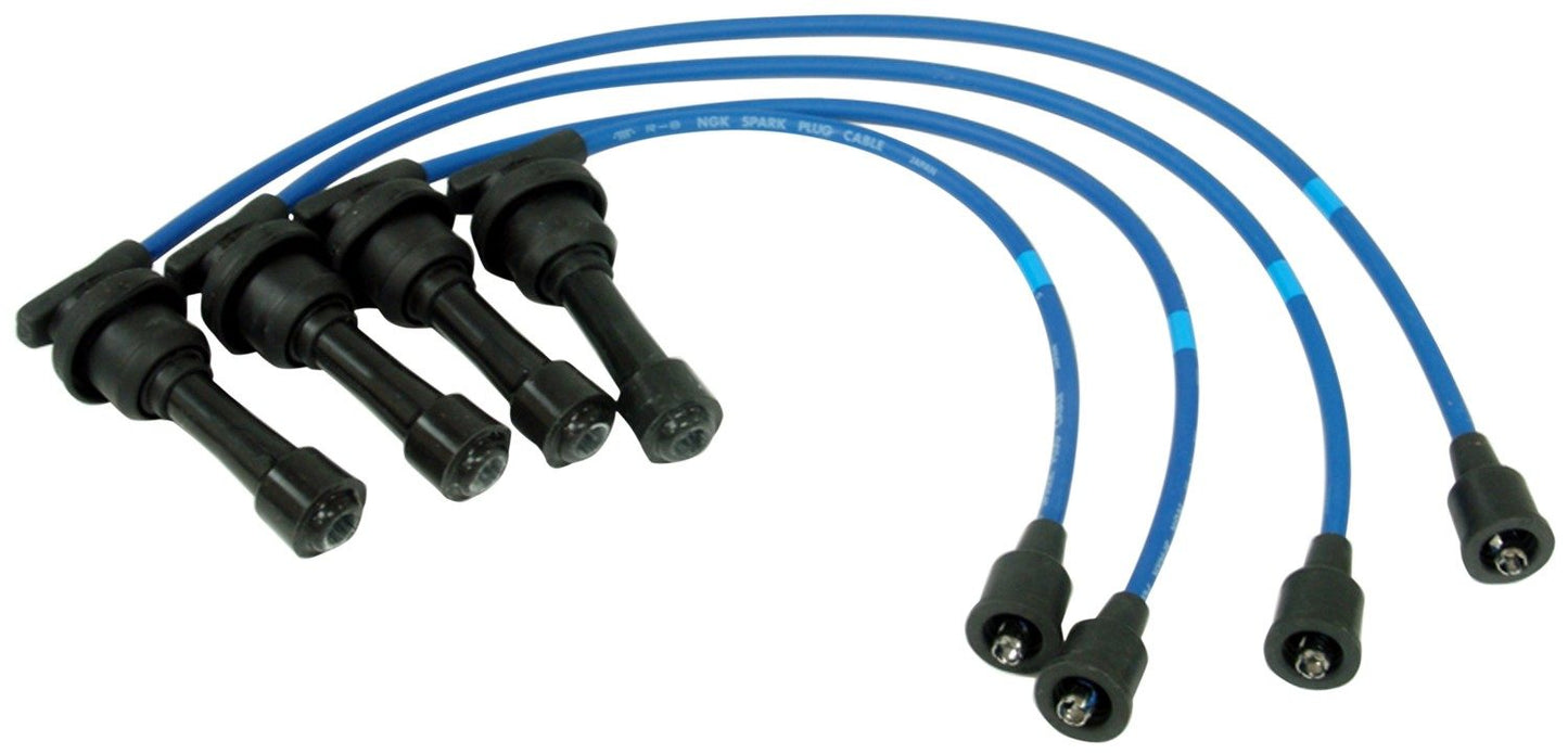 Front View of Spark Plug Wire Set NGK 8100