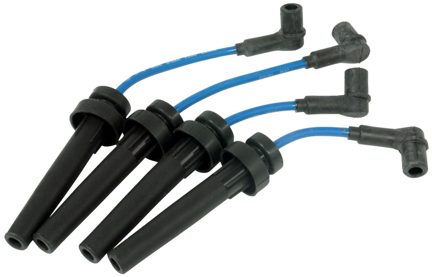 Front View of Spark Plug Wire Set NGK 8103