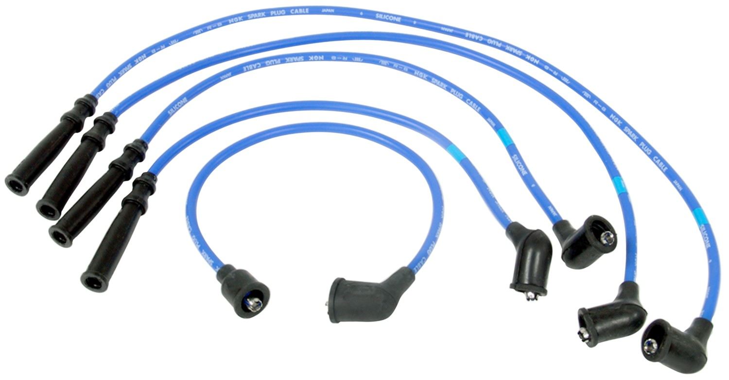 Front View of Spark Plug Wire Set NGK 8116