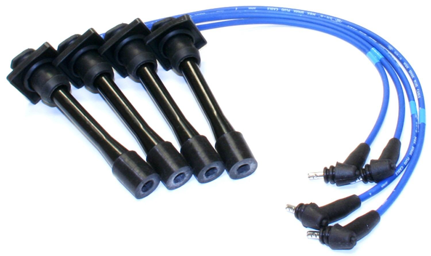 Front View of Spark Plug Wire Set NGK 8128