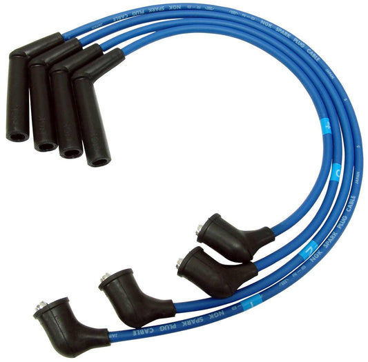 Front View of Spark Plug Wire Set NGK 8697