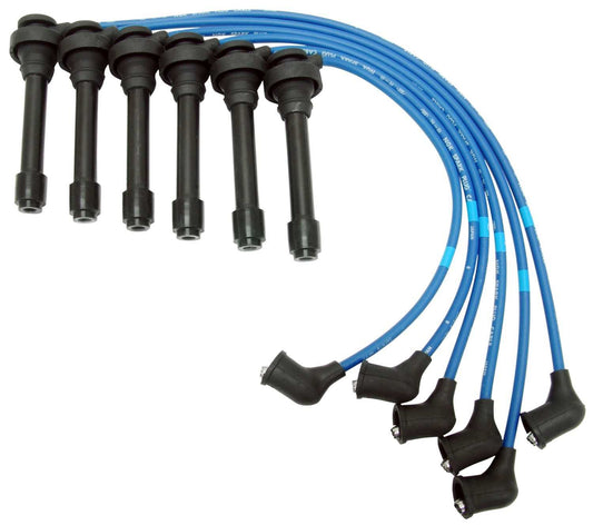 Front View of Spark Plug Wire Set NGK 8711