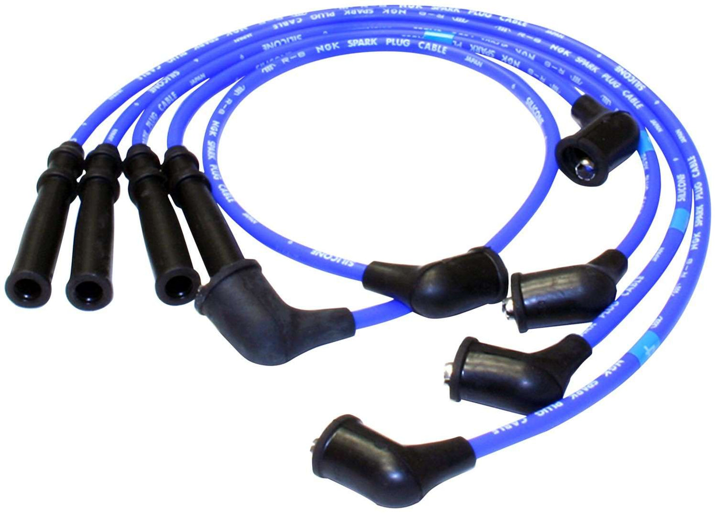 Front View of Spark Plug Wire Set NGK 9125