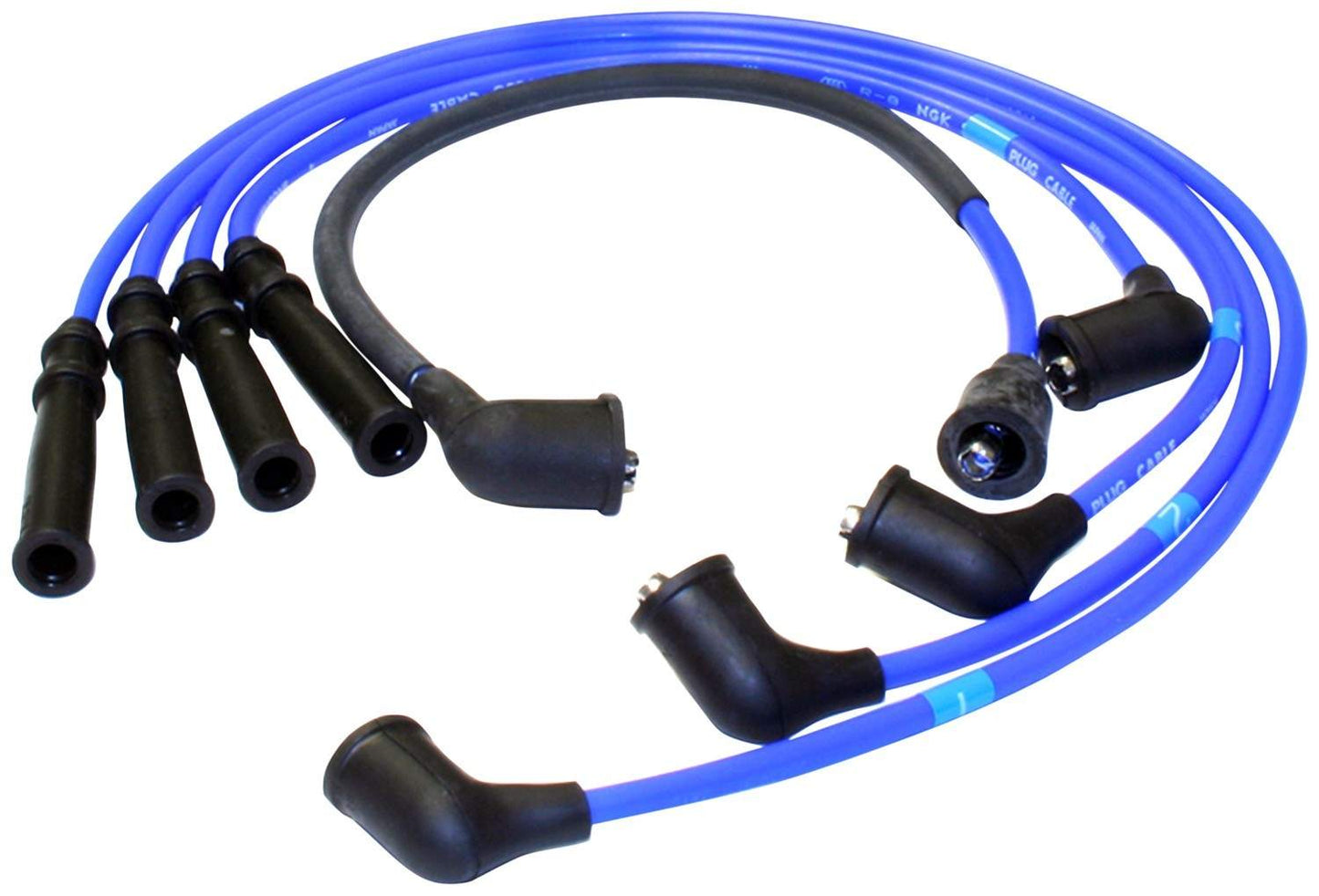 Front View of Spark Plug Wire Set NGK 9134