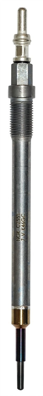 Front View of Diesel Glow Plug NGK 92340