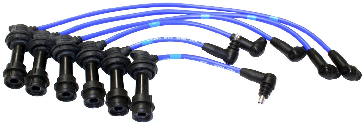 Front View of Spark Plug Wire Set NGK 9567