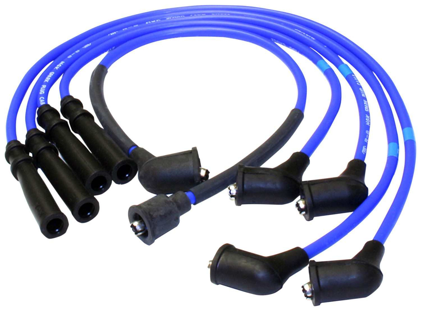 Front View of Spark Plug Wire Set NGK 9786