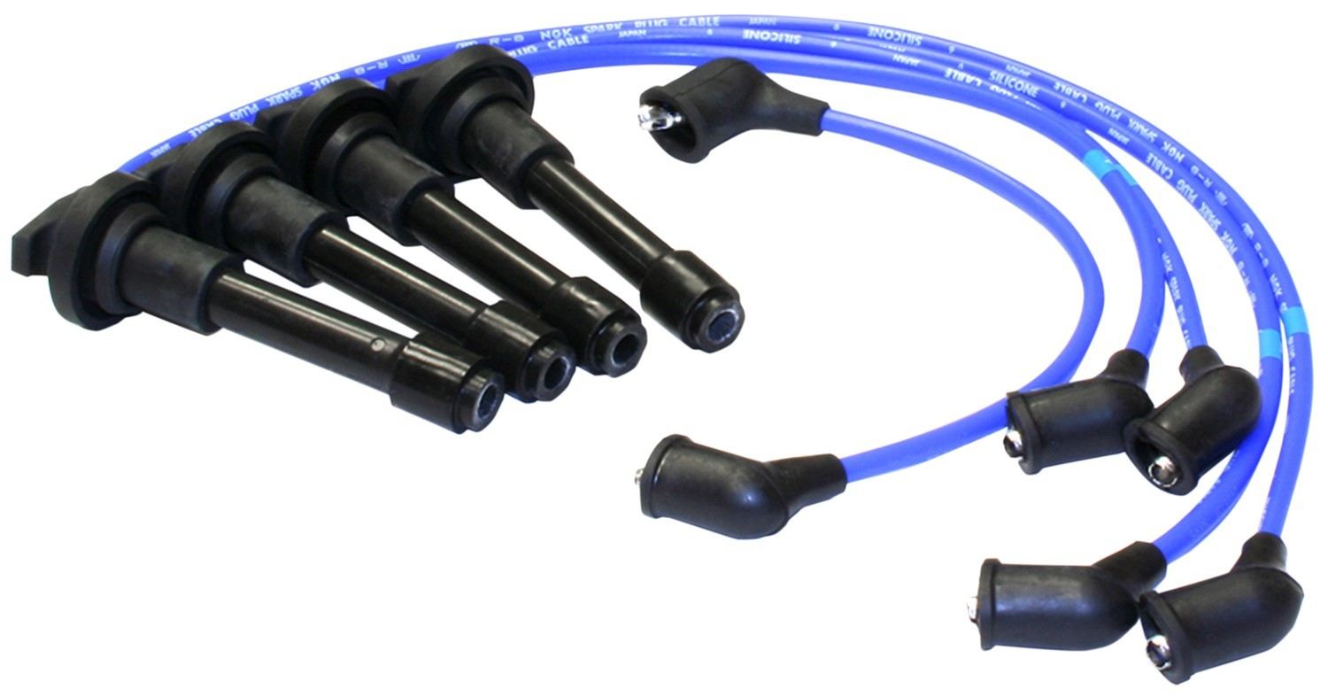 Front View of Spark Plug Wire Set NGK 9889