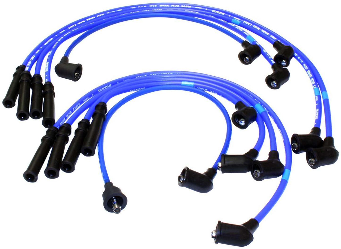 Front View of Spark Plug Wire Set NGK 9998