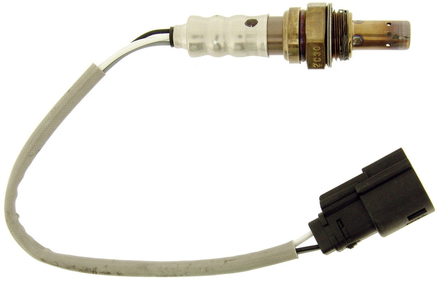 Front View of Downstream Right Oxygen Sensor NTK 22134